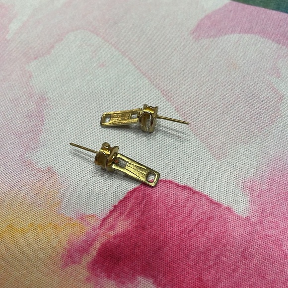 Zipper Earrings 🌺 - Picture 1 of 3